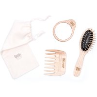 TEK Purse brush and comb with cotton bag