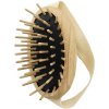 Scalp massage brush with wooden pins - 84719