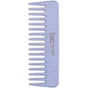 Small comb with wide teeth light blue