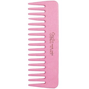 Small comb with wide teeth pink
