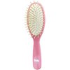 Big oval brush in lacquered pink - 84749