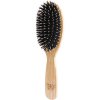 Big oval pneumatic brush with ecological bristles and nylon - 84764