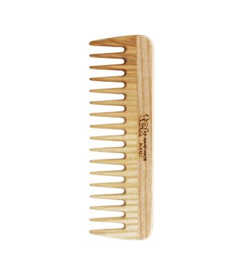 Small comb with wide teeth