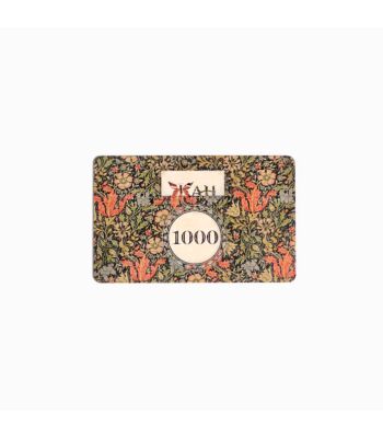 Подарункова картка пластикова 1000