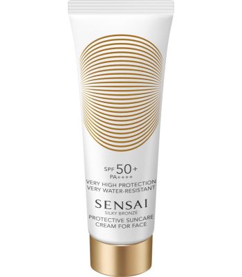 Silky Bronze Protective Suncare Cream For Face SPF50+ PA++++